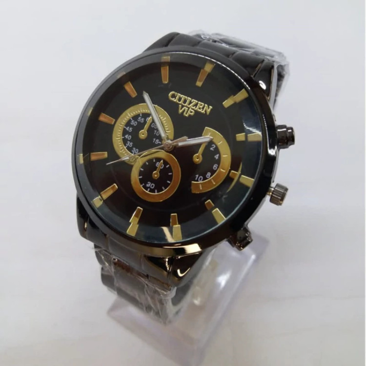 ساعت مچی مردانه سیتیزن طرح سه موتوره مدل vip اقتصادی - نمای 4
