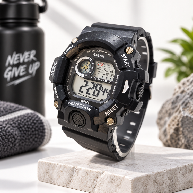 ساعت مچی مردانه ضدآب مدل والار با جعبه فلزی - نمای ۱